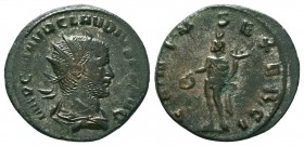 CLAUDIUS II GOTHICUS. 268-270 AD. Antoninianus. Milan Mint . RARE!!!
Condition: Very Fine

Weight: 3.70 gr
Diameter: 22 mm