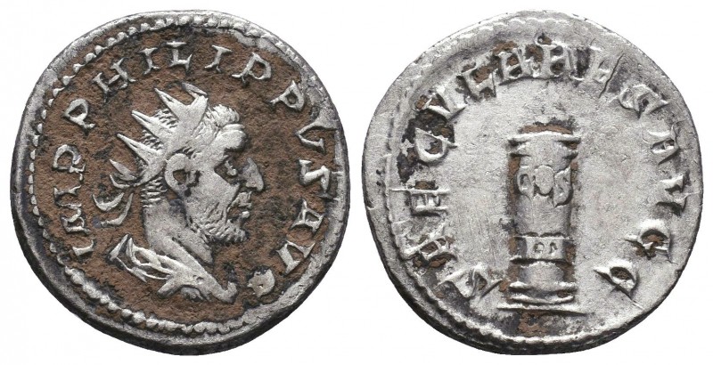 Philippus I. (244-249 AD). AR Antoninianus
Condition: Very Fine

Weight: 3.50 gr...
