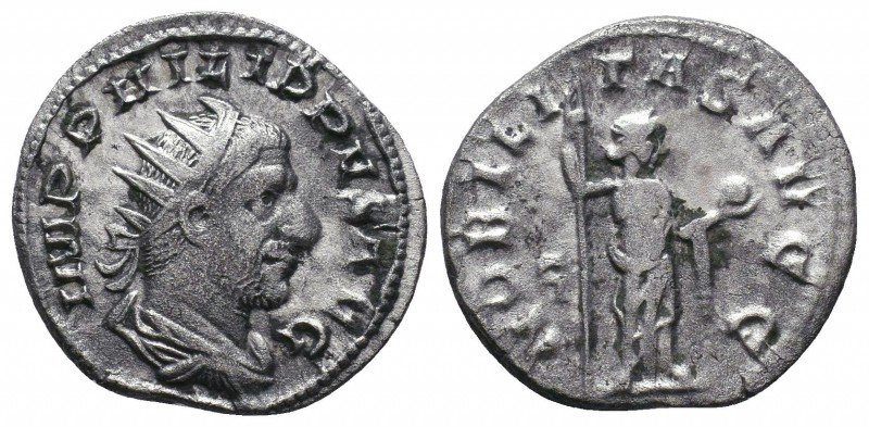 Philippus I. (244-249 AD). AR Antoninianus
Condition: Very Fine

Weight: 3.78 gr...