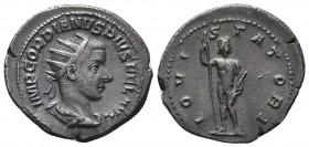 Gordianus III Pius (238-244 AD). AR Antoninianus
Condition: Very Fine

Weight: 4.40 gr
Diameter: 24 mm