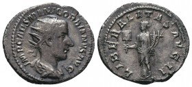 Gordianus III Pius (238-244 AD). AR Antoninianus
Condition: Very Fine

Weight: 4.20 gr
Diameter:23 mm
