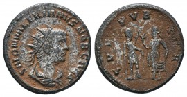 Valerian II. Caesar, A.D. 256-258. AR antoninianus
Condition: Very Fine

Weight: 3.74 gr
Diameter: 21 mm