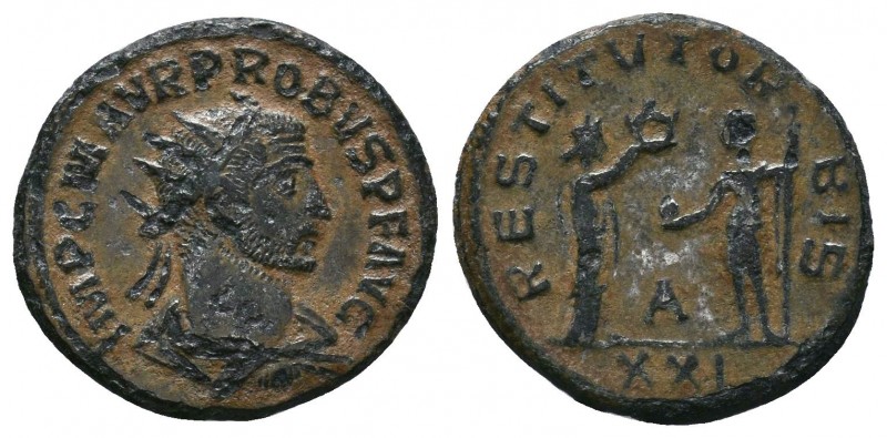 Probus (276-282 AD). AE silvered Antoninianus
Condition: Very Fine

Weight: 3.34...