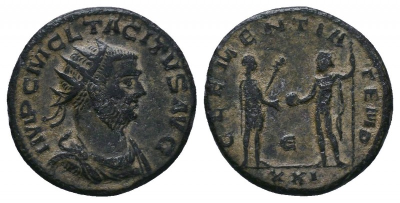 Tacitus (275-276). AE silvered antoninianus
Condition: Very Fine

Weight: 4.10 g...