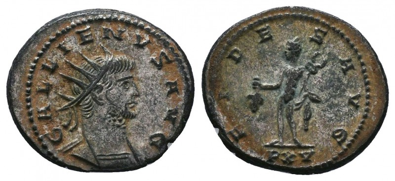 Gallienus (253-268 AD). AE Silvered Antoninianus
Condition: Very Fine

Weight: 3...