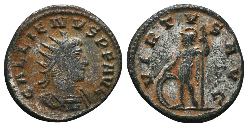 Gallienus (253-268 AD). AE Silvered Antoninianus
Condition: Very Fine

Weight: 2...