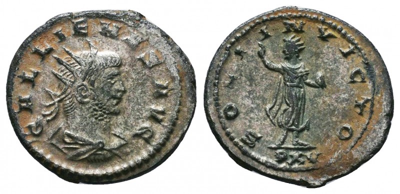 Gallienus (253-268 AD). AE Silvered Antoninianus
Condition: Very Fine

Weight: 4...