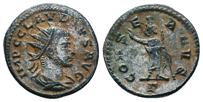 Claudius II (268-270 AD). AE silvered Antoninianus
Condition: Very Fine

Weight:...