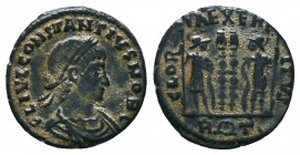 Constantius II. A.D. 337-361. AE slivered centenionalis
Condition: Very Fine

Weight: 2.15 gr
Diameter: 17 mm
