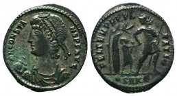 Constans (337-350 AD). AE silvered Follis
Condition: Very Fine

Weight: 3.45 gr
Diameter: 23 mm