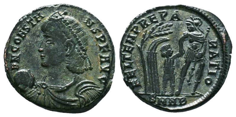 Constans (337-350 AD). AE silvered Follis
Condition: Very Fine

Weight: 4.58 gr
...