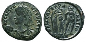 Constans (337-350 AD). AE silvered Follis
Condition: Very Fine

Weight: 4.58 gr
Diameter: 21 mm