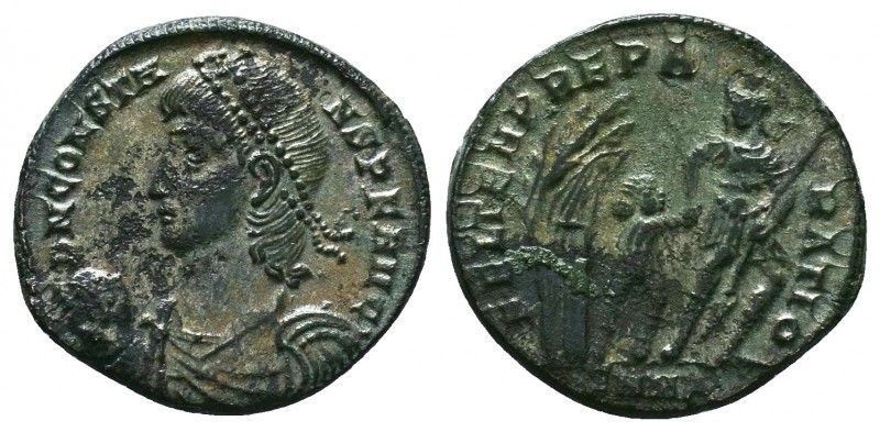 Constans (337-350 AD). AE silvered Follis
Condition: Very Fine

Weight: 4.14 gr
...