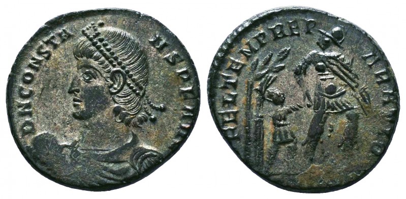 Constans (337-350 AD). AE silvered Follis
Condition: Very Fine

Weight: 4.35 gr
...