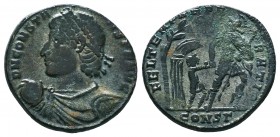 Constans (337-350 AD). AE silvered Follis
Condition: Very Fine

Weight: 5.03 gr
Diameter: 21 mm