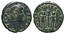 Constans (337-350 AD). AE silvered Follis
Condition: Very Fine

Weight: 1.42 gr
Diameter: 17 mm