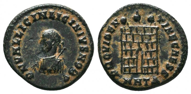 Licinius I (308-324 AD). AE Nummus
Condition: Very Fine

Weight: 2.78 gr
Diamete...