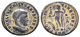 Crispus, as Caesar (Costantinus I, 306-337), Nummus, 
Condition: Very Fine

Weight: 3.19 gr
Diameter: 20 mm