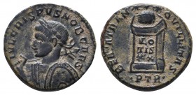 Crispus, as Caesar (Costantinus I, 306-337), Nummus, 
Condition: Very Fine

Weight: 3.48 gr
Diameter: 18 mm