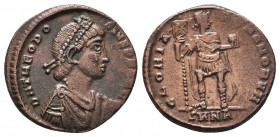 Theodosius I, 379-395. AE
Condition: Very Fine

Weight: 5.40 gr
Diameter: 22 mm
