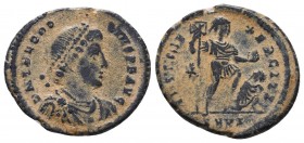 Theodosius I, 379-395. AE
Condition: Very Fine

Weight: 4.97 gr
Diameter: 24 mm
