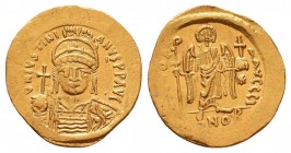 Justin I AV Solidus. Constantinople, AD 518-527.
Condition: Very Fine

Weight: 4.41 gr
Diameter: 22 mm