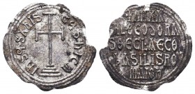 Michael III "The Drunkard" (AD 842-867), with Theodora and Thecla. AR miliaresion
Condition: Very Fine

Weight: 1.55 gr
Diameter: 24 mm