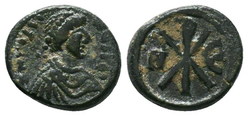 Justinian I Ae, 527-565 AD.
Condition: Very Fine

Weight: 2.49 gr
Diameter: 14 m...