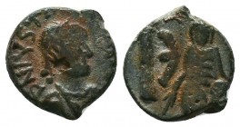 Justinian I Ae, 527-565 AD.
Condition: Very Fine

Weight: 1.94 gr
Diameter: 12 mm