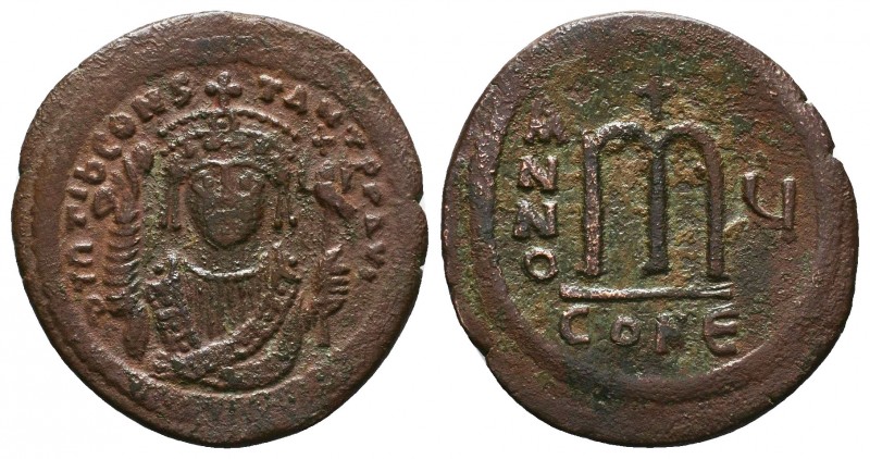 Tiberius II Constantine. 578-582. Æ Follis
Condition: Very Fine

Weight: 13.13 g...