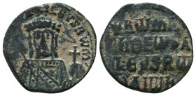 Romanus I (920-944), Follis, Ae
Condition: Very Fine

Weight: 6.15 gr
Diameter: 23 mm