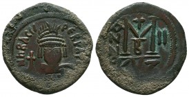 Heraclius. 610-641. Æ Follis
Condition: Very Fine

Weight: 14.04 gr
Diameter: 33 mm