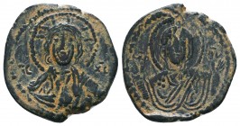 Anonymous Folles. temp. Romanus IV, circa 1068-1071. Æ Follis
Condition: Very Fine

Weight: 7.29 gr
Diameter: 26 mm