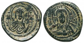 Anonymous Folles. temp. Romanus IV, circa 1068-1071. Æ Follis
Condition: Very Fine

Weight: 7.15 gr
Diameter: 26 mm