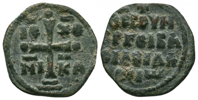 Alexius I, AE follis, 
Condition: Very Fine

Weight: 5.34 gr
Diameter: 23 mm