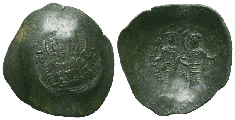 ALEXIOS III ANGELOS-COMNENOS (1195-1203). Constantinople. Trachy.
Condition: Ver...