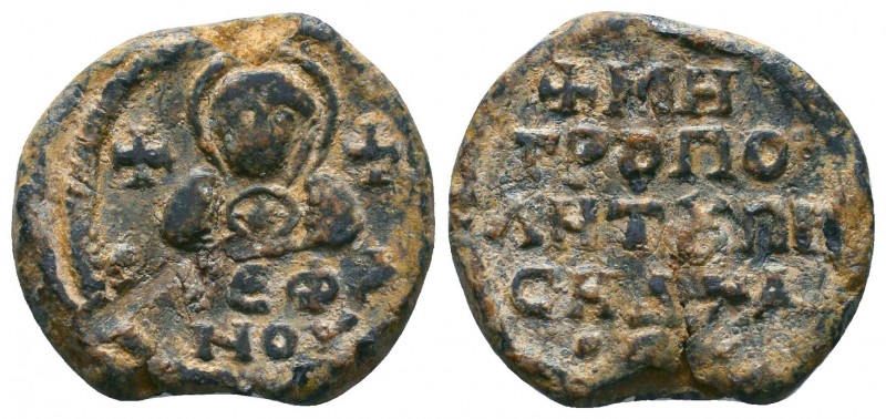 Seal of Stephen metropolitesof Pissideia(7thcent.)
Condition: Very Fine

Weight:...