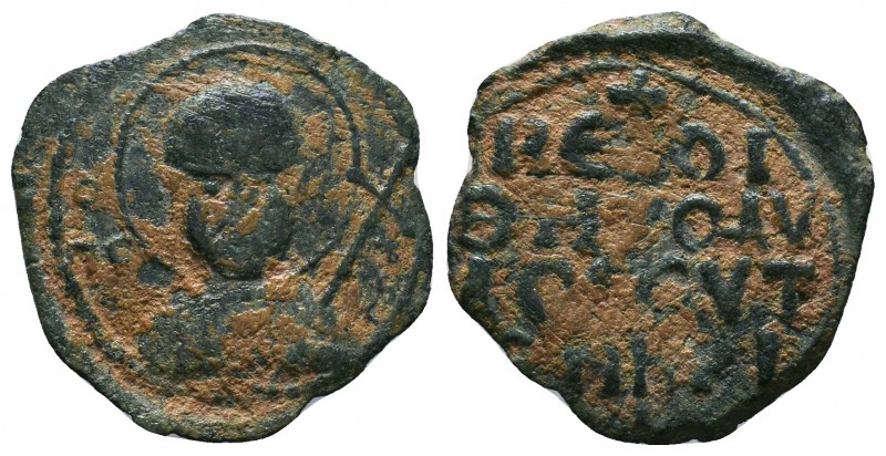 Crusaders, Antioch. Tancred (Regent, 1101-03, 1104-12). Æ Follis 
Condition: Ver...