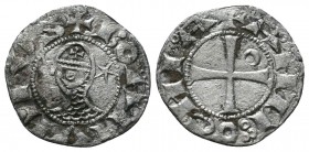 CRUSADER ANTIOCH: Bohemond III (1149-1163 Minority, 1163-1201 Majority), AR Denier, 
Condition: Very Fine

Weight: 0.87 gr
Diameter: 17 mm