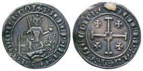 CRUSADERS, Lusignan Kingdom of Cyprus. Peter II. 1369-1382. AR Gros !?
Condition: Nearly Extremely Fine

Weight: 4.53 gr
Diameter: 26 mm
