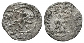 Armenia, Hetoum AR Obol. AD 1226-1270. ?? Extremely RARE!
Condition: Very Fine

Weight: 0.38 gr
Diameter: 14 mm