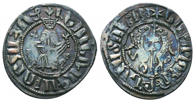 Armenia. Levon I (1187-1219). AR Tram
Condition: Very Fine

Weight: 2.96 gr
Diam...