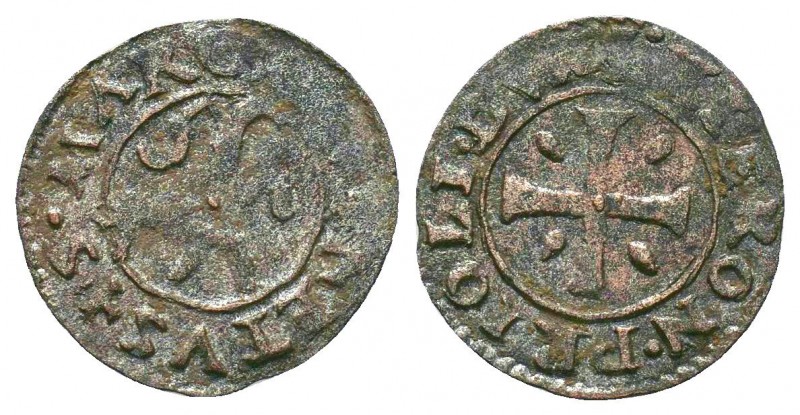 Cyprus - Girolamo Prioli - Denier 1559-1567 AD. Under Venetian rule.
Condition: ...