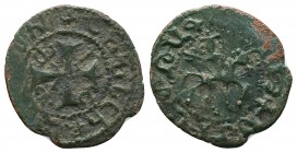 Cilician Armenia, Ae Copper Kardez
Condition: Very Fine

Weight: 1.70 gr
Diameter: 19 mm