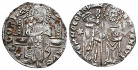 Venezia , Tommaso Mocenigo Doge LXIV, 1414-1423. Grosso 
Condition: Very Fine

Weight: 1.54 gr
Diameter: 20 mm