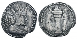 SASANIAN KINGS of PERSIA. 224-240 AD. AR 
Condition: Very Fine

Weight: 3.68 gr
Diameter: 27 mm