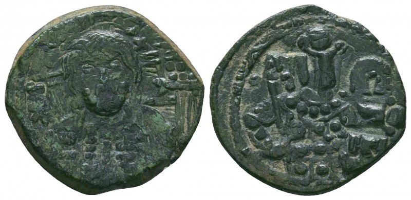 Arab Byzantine Coins , Ae
Condition: Very Fine

Weight:6,30gr
Diameter: 25mm