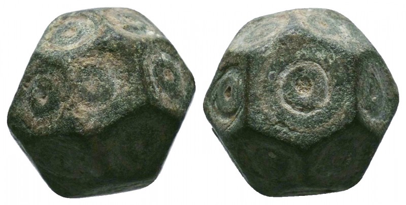 Byzantine Weight, Ae
Condition: Very Fine

Weight:14,44gr
Diameter: