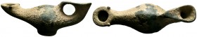 Byzantine Oil Lamp, Ae
Condition: Very Fine

Weight:200gr
Diameter: 145mm