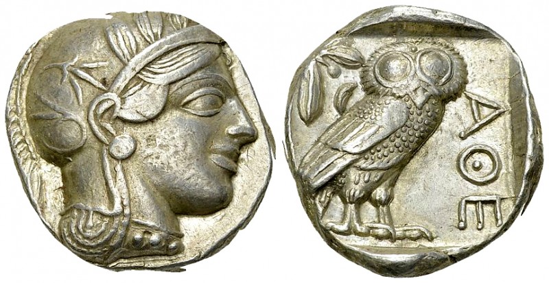 Athens AR Tetradrachm, c. 430s BC 

Attica, Athens. AR Tetradrachm (23-24 mm, ...